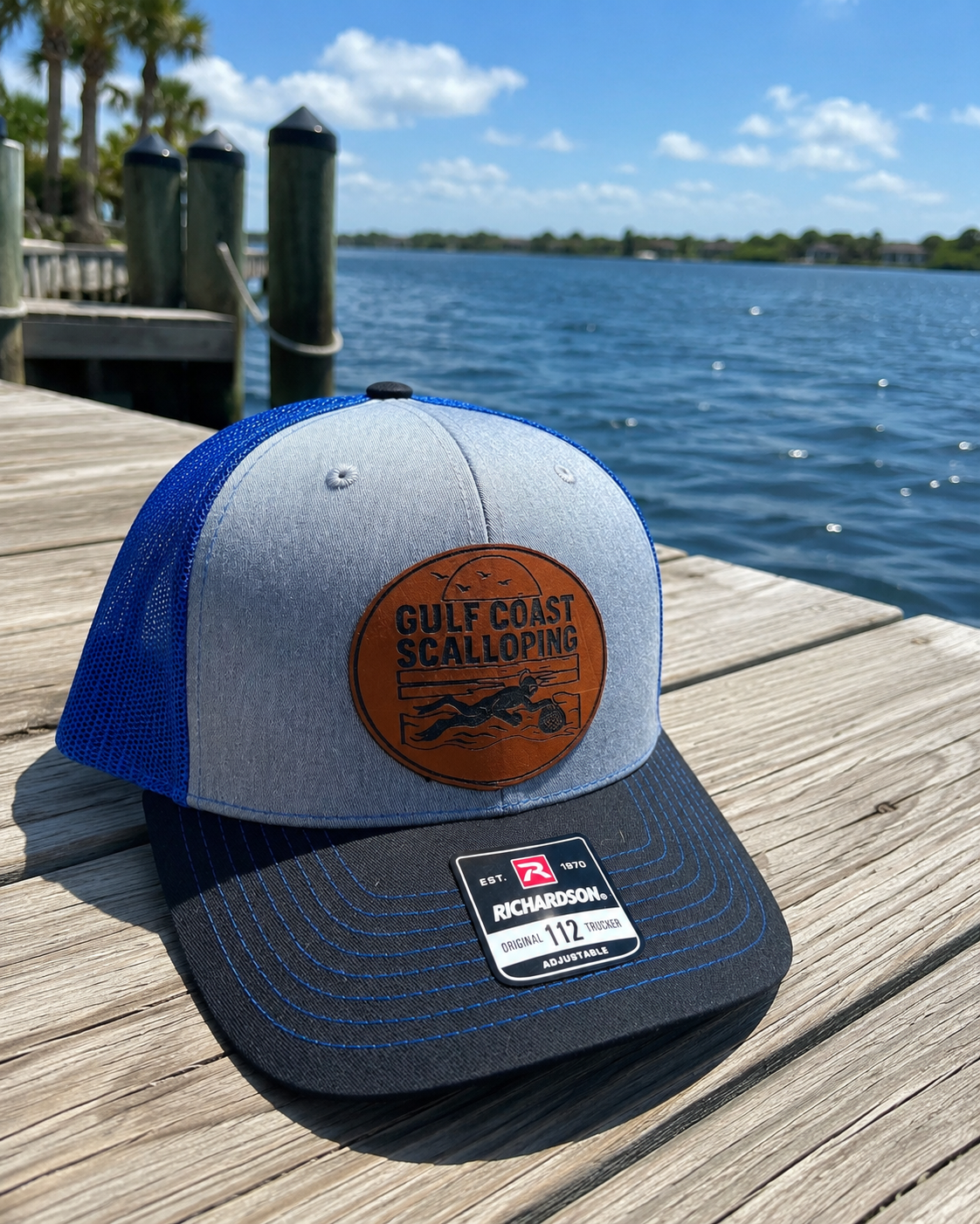 Gulf Coast Scalloping Structured Hat