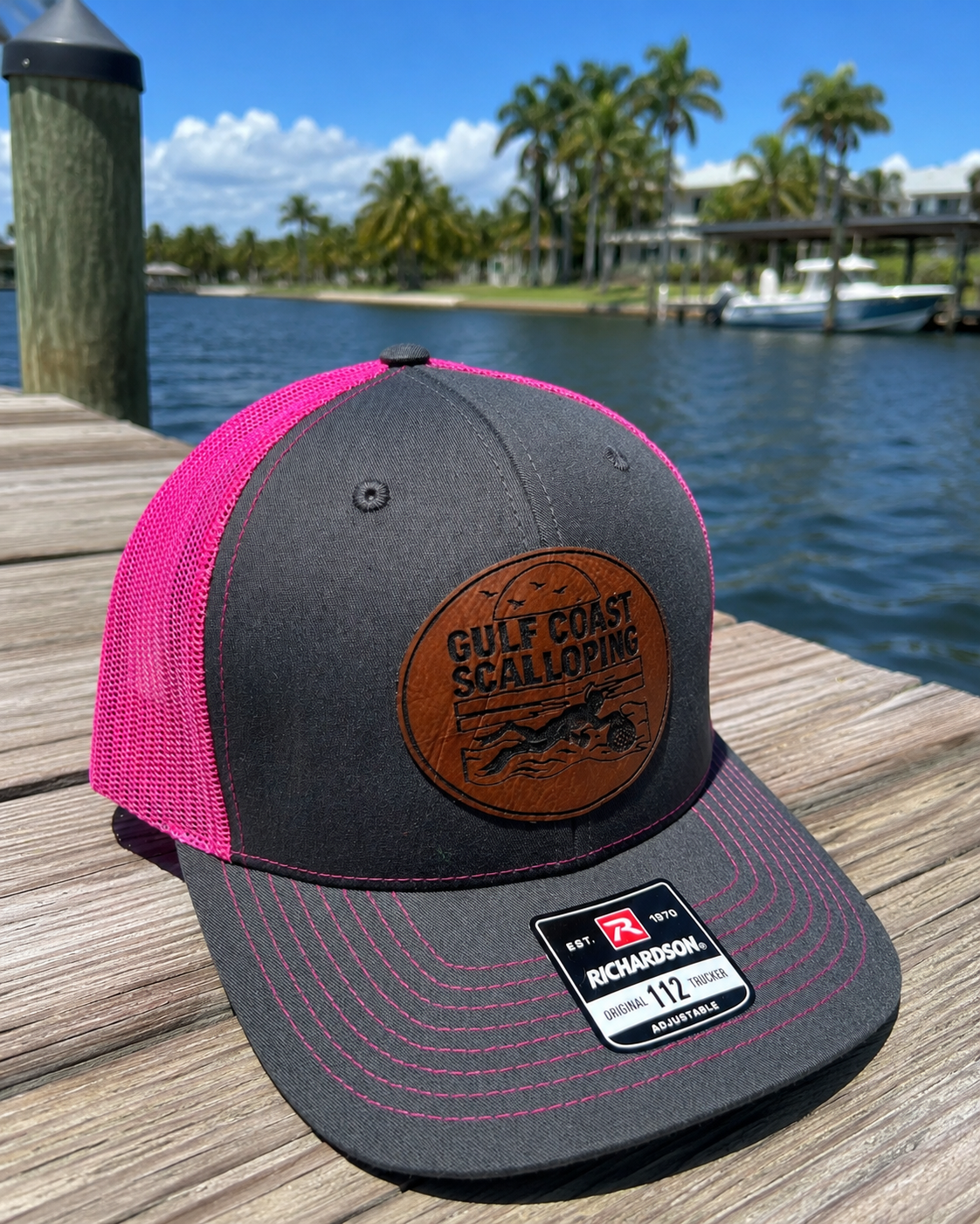 Gulf Coast Scalloping Structured Hat