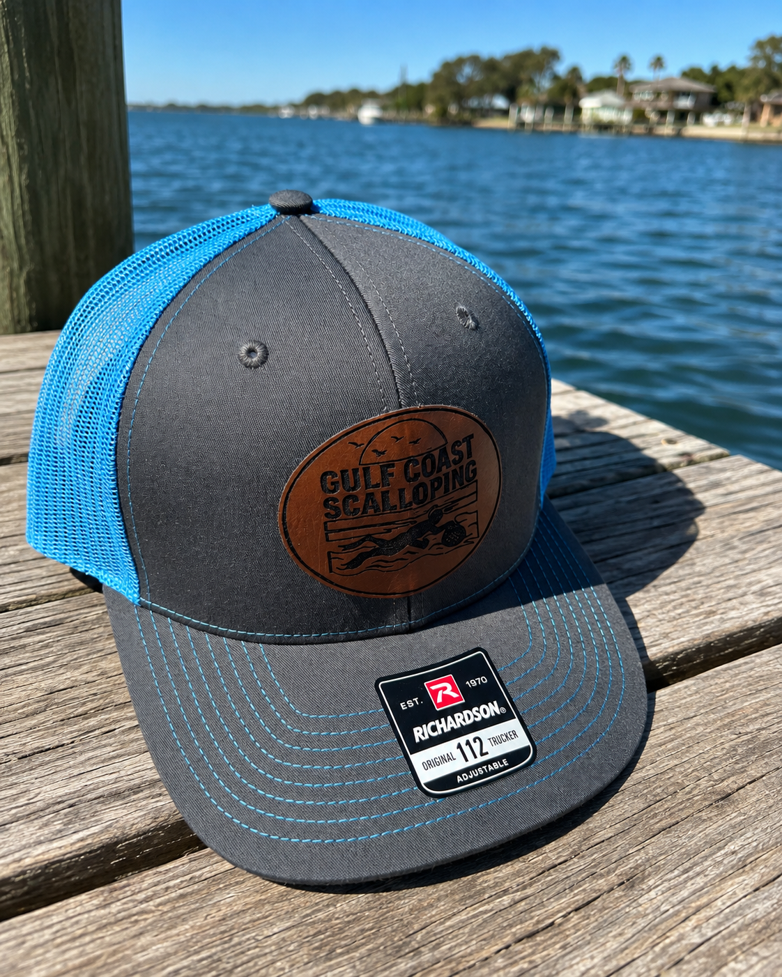 Gulf Coast Scalloping Structured Hat